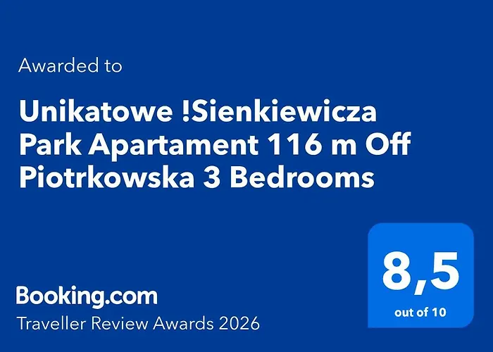 Unikatowe !sienkiewicza Park 116 M Off Piotrkowska 3 Bedrooms Апартаменты